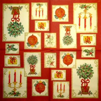 197 Christmas Flowers - 3-ply (grün) - Ihr